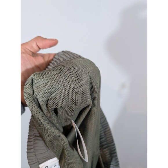 Anthropologie Wilo The Label Pants Women Sz S Green Parachute Joggers Gorpcore - Picture 8 of 9